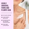 AmLactin Crepe Firming Cream - 12 oz Body Cream with 15% Lactic Acid - Exfoliator and Moisturizer for Crepey, Dry Skin & Ultra Smoothing - 4.9 oz Body & Hand Cream with 15% Lactic Acid