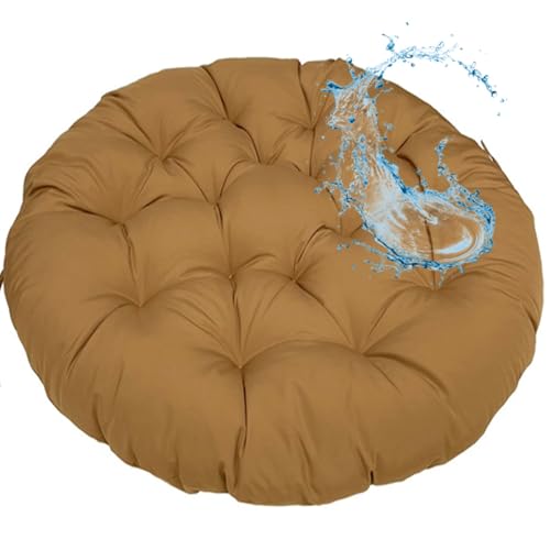 Rundes Papasansessel Kissen Wasserdicht Sitzkissen Hängesessel...