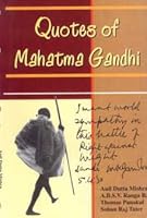 Quotes Of Mahatma Gandhi 9380031289 Book Cover
