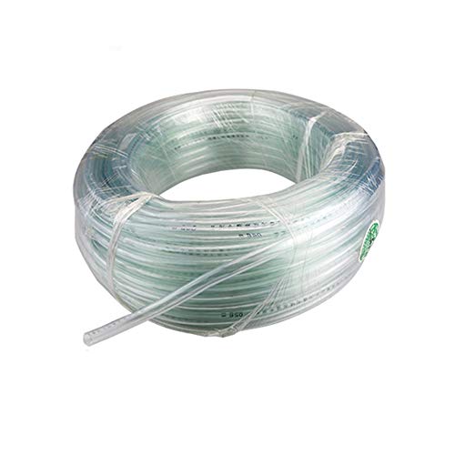 LYY Cultured Chicken Duck And Rabbit Drinking Fountains Special Transparent Hose Non-toxic And Tasteless Puc Fluid Tube Anti-hard Anti-blocking Anti-aging, 60M,9mm