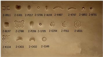 SS19 Stamp (Şekilli Deri Baskı Zımbası) Craft Tools 20li Set Deri El Aleti