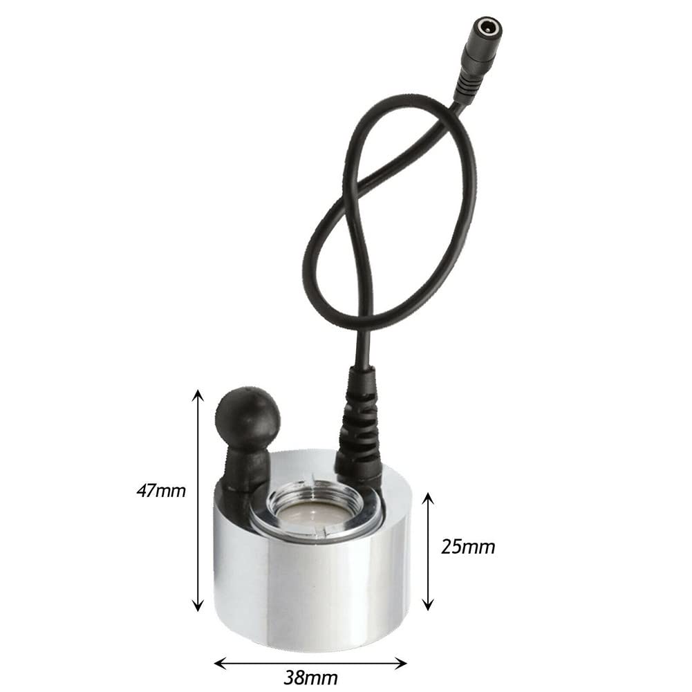 Oniissy Wandler kompatibel mit für Dimplex Opti-Myst Elektrischer Elektro-Wandfeuer Ersatz M-011B M011B Heizung，Beinhaltet Zwei Schallwandlerscheiben und EIN Entfernungswerkzeug