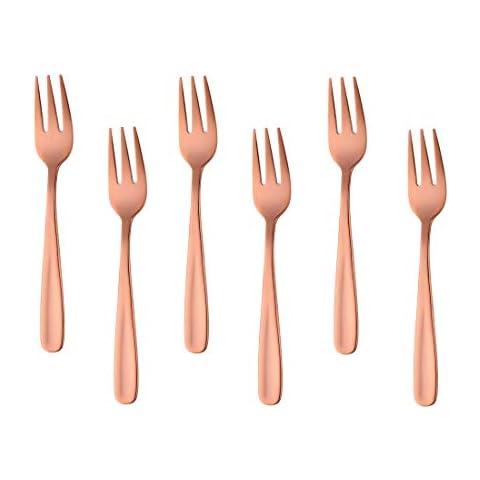 Bisda Teaspoon Desert Fork (Rose Gold Fork) Cover