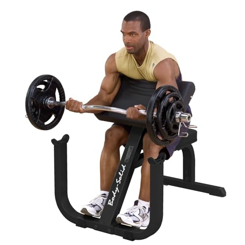 Body-Solid GPCB-329 Curlbank Curlpult Bizepsbank Curl-Maschine Scottbank