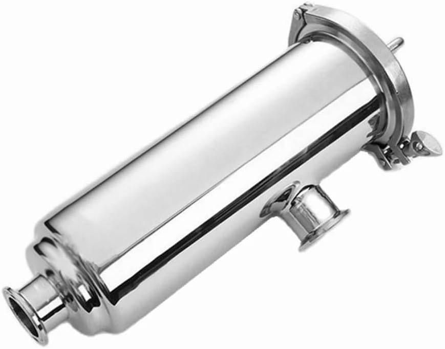 Filter Strainer, OD 38/51mm Filter Insert Replacement of Elbow in-line Filter Strainer Homebrew Beer Brewing SUS304 Stainless Steel(51mm Ferrule 64mm,60 Mesh)