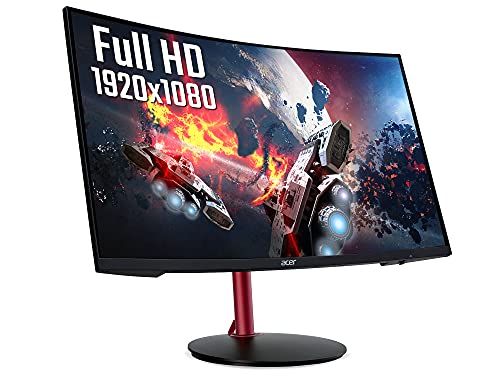 Acer Monitor 24 Zoll Nitro XZ242QPbmiiphx mit Curved VA-Panel