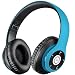 iJoy Matte Rechargeable Wireless Bluetooth Foldable Over Ear Headphones with Mic, Avatar