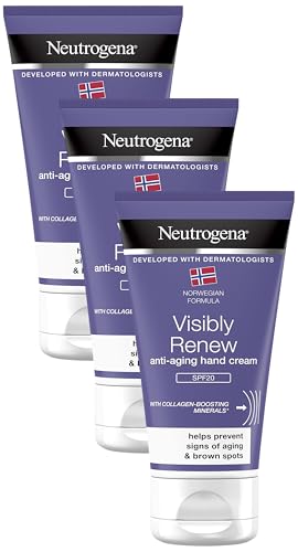 NEUTROGENA Norwegian Formula Anti-Age Hand Cream SPF20 75ml (Pack of 3)