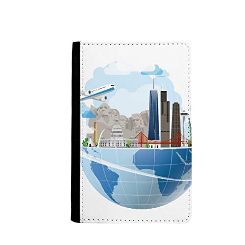 Étui passeport avion Travel Journey America multicolore pour l'organisation de vos voyages