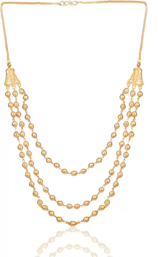 See full amazon price history chart for PUJVI Fashions|| Gold Plated 3 Layer Necklace|| MatarMala Necklace PUJVI Fashions|| Gold Plated 3 Layer Necklace|| MatarMala Necklace (B0C6KXBP79) Amazon Price History, Amazon Price Tracker