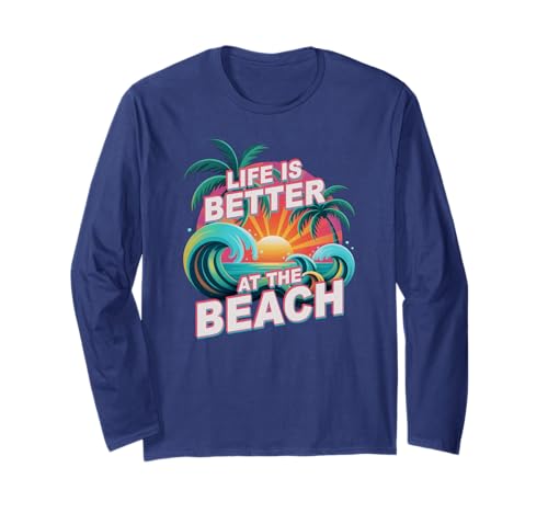 Retro LIFE IS BETTER AT BEACH �\���e�B�g���b�v �o�P�[�V���� �r�[�` ����T�V���c