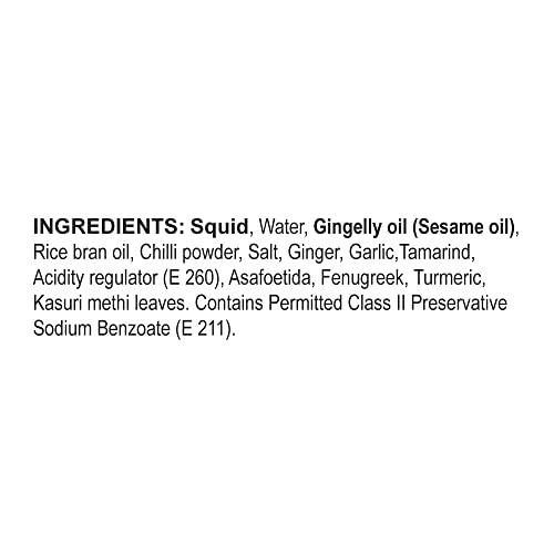 Image of Tasty Nibbles Squid Pickle 400g in Pet Jar