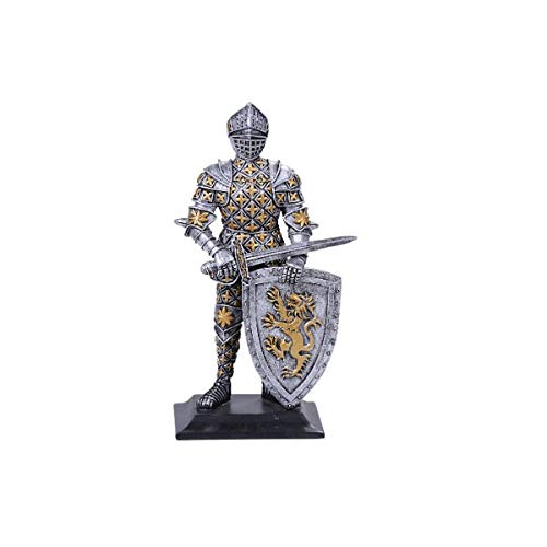 Figurine de collection Chevalier de Lyon armure haute précision