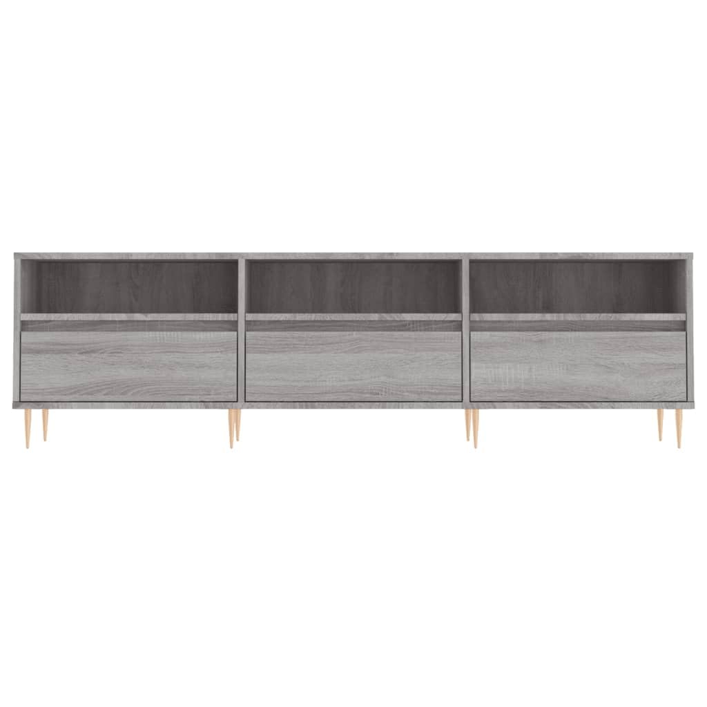 Mobile TV grigio Sonoma 150 x 30 x 44,5 cm