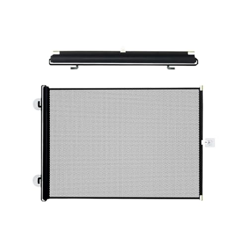 Biniveil Barreras para Perros en Puertas - Malla de Seguridad para Mascotas - Separador Portátil para Animales Barreras Multifuncionales para Gatos En Cocinas Pasillos Garaje Interior Exterior