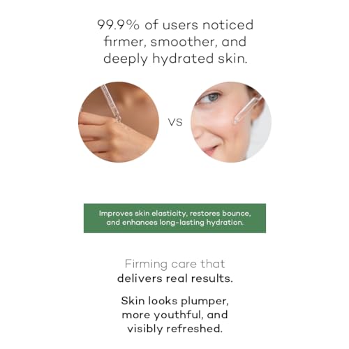 rêvefèe Revefee Hyaluronic Acid, Collagen Anti-Aging Face Serum, Botanical Blend, Hydrating,Plumping, Cruelty-Free, Wrinkle Reducing, Skin Brightening and Tightening for All Skin Types