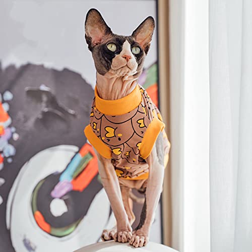 Sphynx-Hairless-Cat-Summer-Cotton-T-Shirts-Cat-Vest-Pet-ClothesRound-Collar-Vest-Kitten-Shirts-Sleeveless-Cats-Small-Dogs-Apparel-X-Large-Chicks