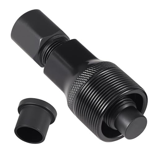 Mynoozi Bicycle Crank Remover Bike Crankset Arm Puller Mountain Bike Crankset Tool for Removing and Repairing Bicycles(Black)