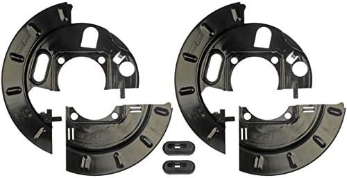 Chapa de proteção do freio traseiro Marketplace Auto Parts para Chevy Silverado 1500 1999–2006 – 2 unidades