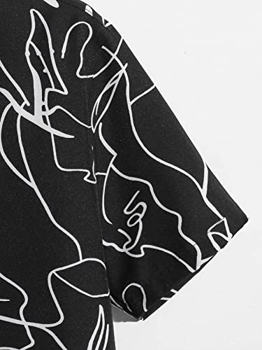 LERIYA FASHION Men's Rayon Shirt - Summer Button Down Shirts | Half Sleeve Printed |Formal |Casual Stylish (Available in Plus Size and Combo Pack of 2)