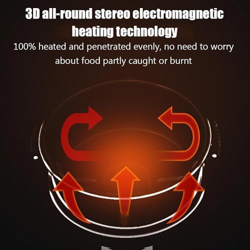2000 W Intelligente Automatische Kochmaschine, Intelligenter Kochroboter, Mit 7 Kochmodi, 360° Automatische Drehung, 26 Cm Großes Kaliber, 8 L Großes Fassungsvermögen, Für Heimrestaurant 7 2000 W Intelligente Automatische Kochmaschine, Intelligenter Kochroboter, Mit 7 Kochmodi, 360° Automatische Drehung, 26 Cm Großes Kaliber, 8 L Großes Fassungsvermögen, Für Heimrestaurant