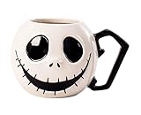 Paranoid Fish Jack Skellington - Taza de café 3D Pesadilla antes de Navidad