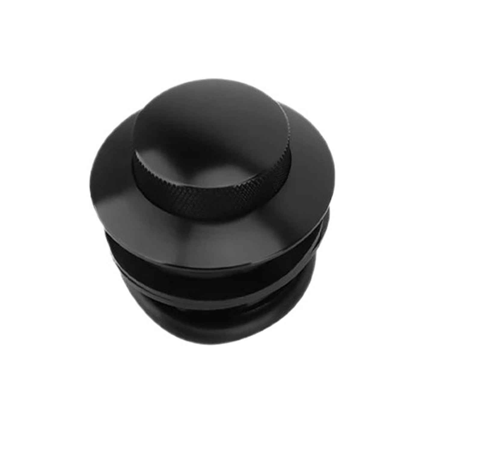 Tappo del serbatoio del carburante dell'olio nero cromato for moto