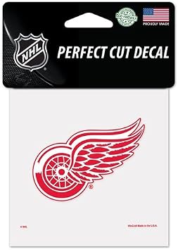 NHL Detroit Red Wings 4x4 Wall Decal