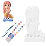 MUÑECA EDUCATIVA: esta muñeca de bricolaje es un juguete educativo que permite a los niños reconocer los colores desde una etapa temprana y aprender combinaciones de colores al mismo tiempo. El kit de pintura ayuda a desarrollar habilidades sociales y físicas básicas, como las funciones motoras finas, la coordinación ojo-mano y la resolución de problemas.
