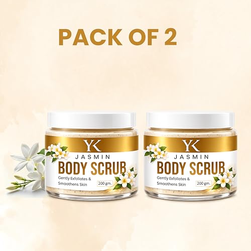 Image of Jasmin Face scrub For Tan Removal | Exfoliating Detan Scrubs For Soft & Smooth Skin | 400ml