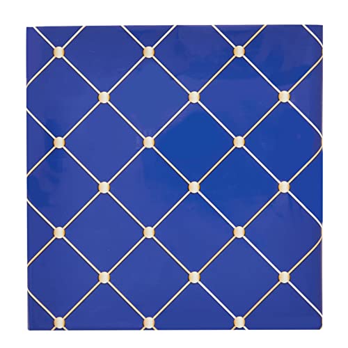 Image of BLUE PANDA Royal Prince Baby Shower Table Cloth - 54 x 108 in, Royal Blue, 3 Pack - Plastic Table Cover & Party Tablecloth for Baby Shower & Birthday