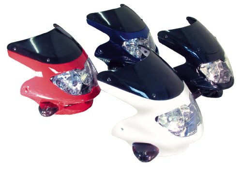 Bike It Dash  Moto phare avec revêtement & Clignotant  Verre Fumé, gris