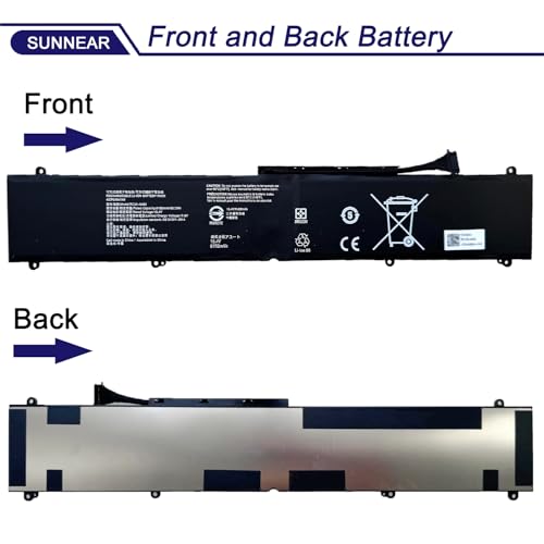 Image of 95.2Wh RC30-0483 Laptop Battery for Razer Blade 16 inch (2023) RZ09-0483x Blade 16 inch (2024) RZ09-0510x RZ09-0510SEN3-R3E1 RZ09-0510SWN3-R3W1 Series RZ09-0483 15.4V 6182mAh
