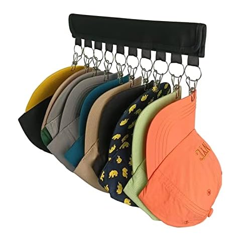Soporte organizador de sombreros montado en la pared Cover