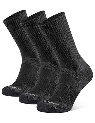 CLOSEMATE Calcetines Invierno Hombre Senderismo 3 Pares Sin Costuras Termicos Antiampollas Trekking Mujer de Running 39-42 Negros | Ya disponible en tu tienda friki favorita! En mundofriki.es!