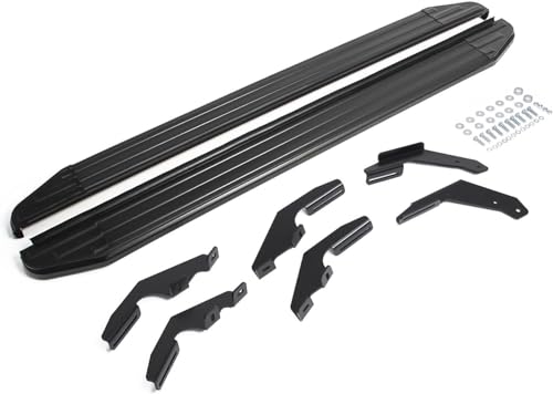 Faldones laterales coche Toyota Hilux 2015-2023 estribos extensión contra rasguños 2