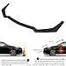 Black Car Front Bumper Lip Chin Spoiler Splitter Body Kit Compatible for Mustang GT 2020 2019 2018