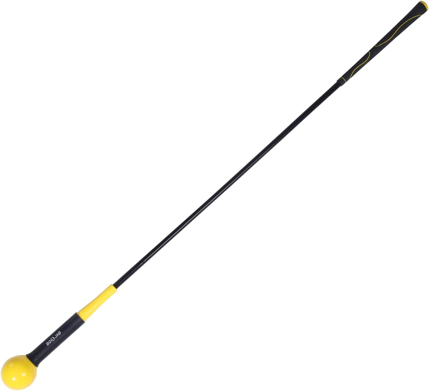 Golf Swing Trainer Aid, 48IN Swing Training Sticks for Improved Rhythm, Flexibility, Balance, Tempo, and Strength, Warm-Up Practice Equipment for Indoor & Outdoor, Thoughtful Gift for Golfers