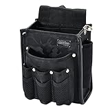 コヅチ Ｗｏｒｋｔｉｍｅ Ｒａｄｉｃａｌ 腰袋 電工袋２段 万能型 迷彩ブラック ＫＮＲ－１３ＭＢＫ