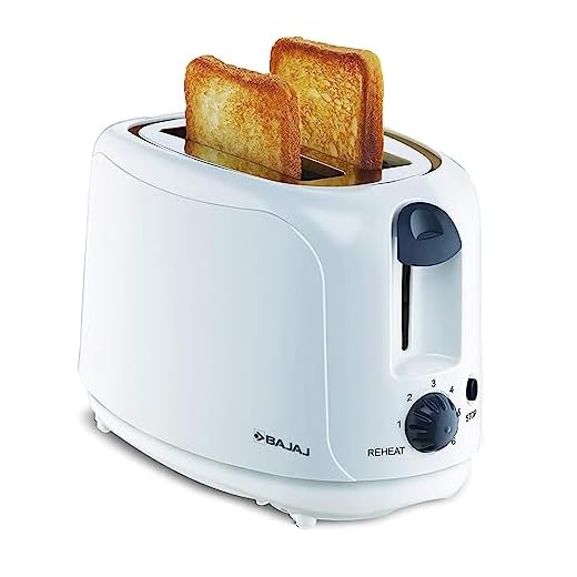 Bajaj ATX 4 750-Watt Pop-up Toaster (White)
