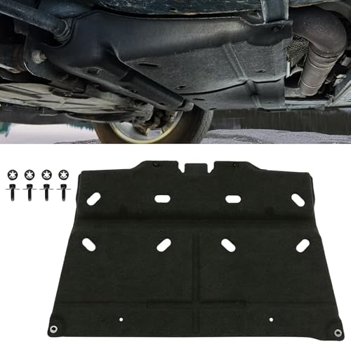 Engine Splash Shield Under Car Engine Shield Cover Compatible with Ford F150 2015-2024 Not Fit Raptor Engine Case Splash Guards Lower Engine Cover Accessories Fits FO1228198C ML3Z7222D ML3Z-7222-D