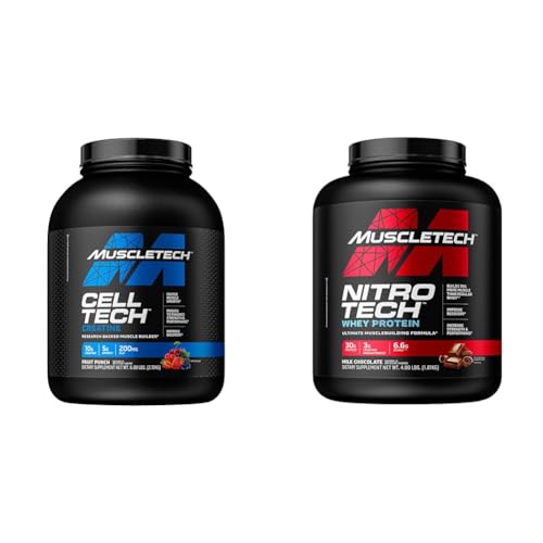MuscleTech Creatine Monohydrate Powder Cell-Tech Creatine Powder ...