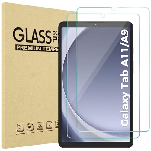 ProCase Screen Protector for 8.7" Galaxy Tab A11 2025 / A9 2023, Tempered Glass Clear Film Guard X130 X133 X135 X110 X115 X117-2 Pack