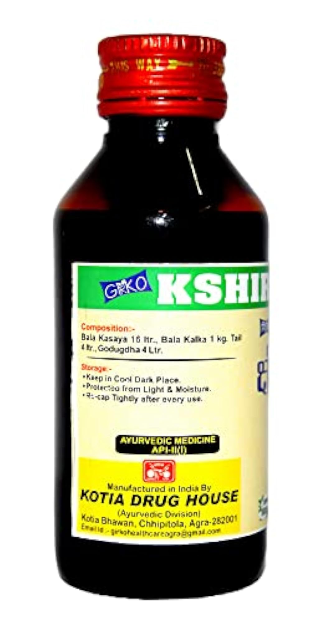 Ksheerbala Tail, Ayurvedic Medicine, 50 ml