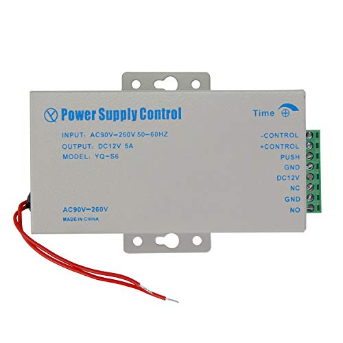 OBO HANDS Mejor Precio de DC12 V 5 A Fuente de Alimentación para Kit de Sistema de Control de Acceso Interruptor Electrónico de Potencia AC90V-260V
