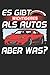 Produktbild Es Gibt Wichtigeres Als Autos Aber Was: Din A5 Heft (Liniert) Mit Linien Für Tuner | Notizbuch Tagebuch Planer Mit Auto Tuning Spruch | Notiz Buch ... Kfz Mechatroniker & Autofahrer Fans Notebook