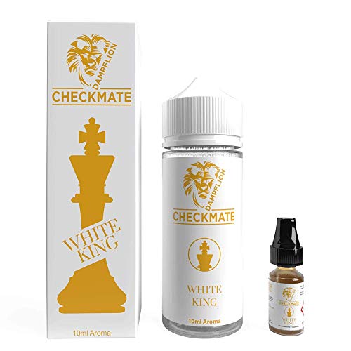 White King 10ml Aroma Bottlefill by Dampflion Checkmate Nikotinfrei Cover