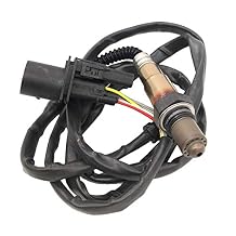 0258007351 Upstream O2 Oxygen Sensor 5-Wire Wideband Sensor 1 Replacement for 1999-2005 A3 A4 A8 TT 1.8L for Golf Jetta Passat Beetle 1.8L-L4 1K0998262D 234-5112