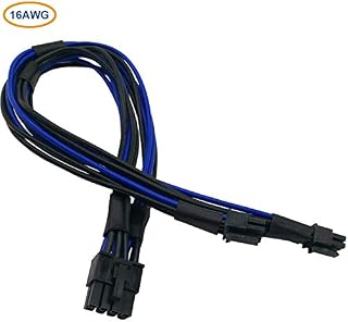 COMeap 16AWG Dual Mini 6 Pin to 8 Pin PCI Express Video Card