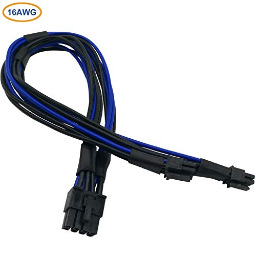 COMeap 16AWG Dual Mini 6 Pin to 8 Pin PCI Express Video Card